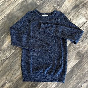 Old Navy Crew Neck Black Heather Sweater